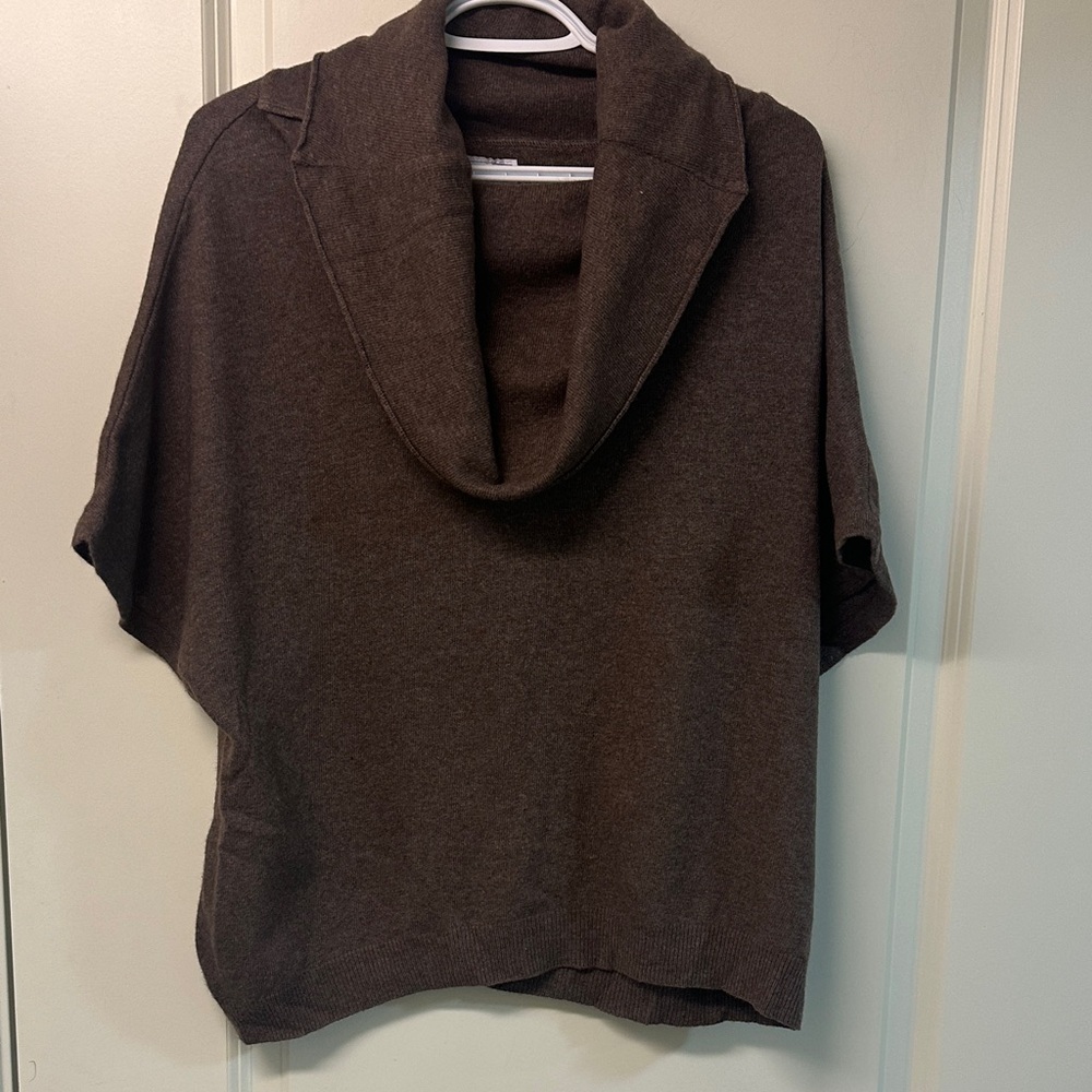Vintage Blue Bella by Wrangler Dark Brown Women's Cowl Neck Sweater